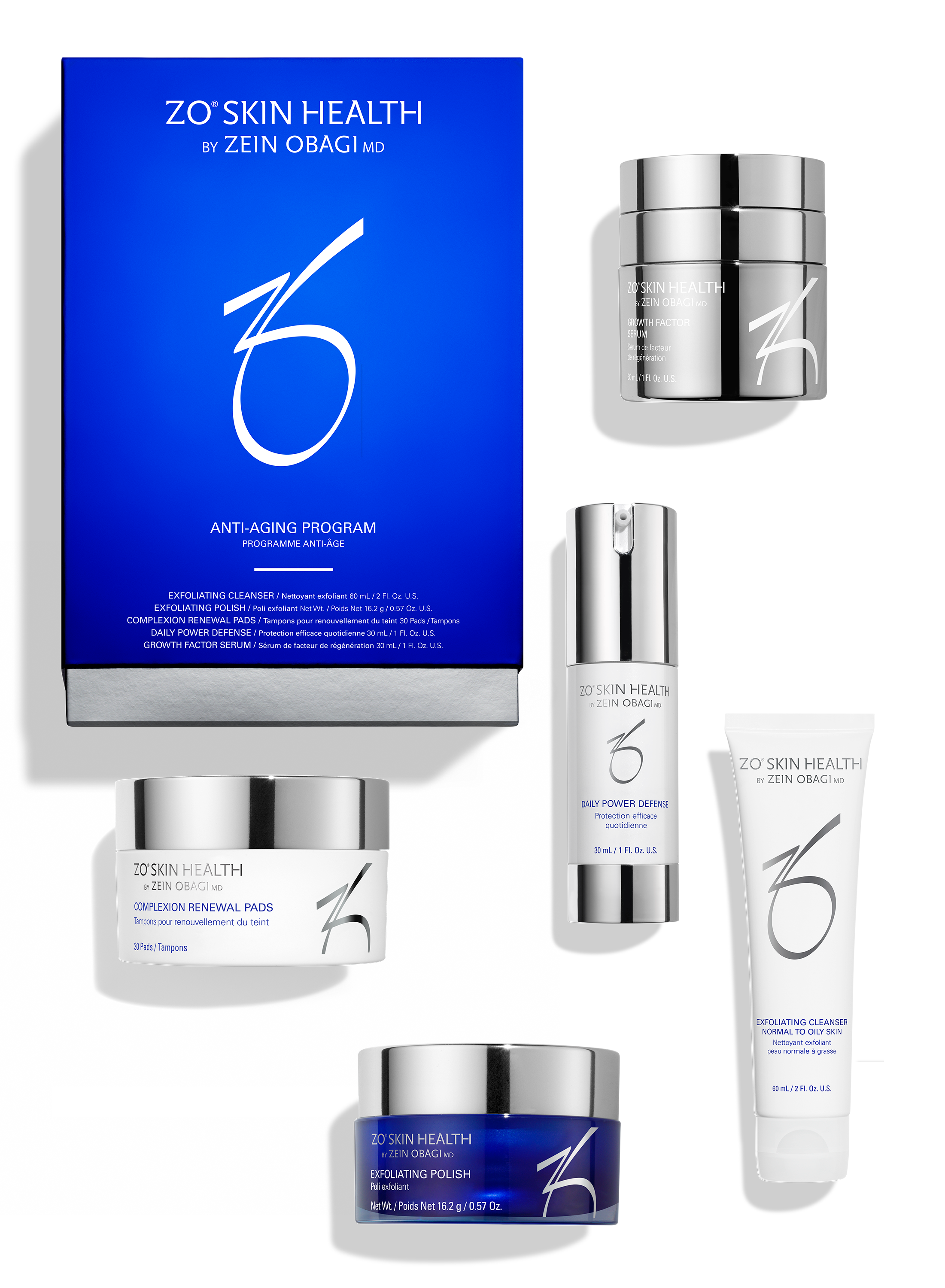 ZO Skin Health — Phase 2 : Anti-Aging Program (5 produits)