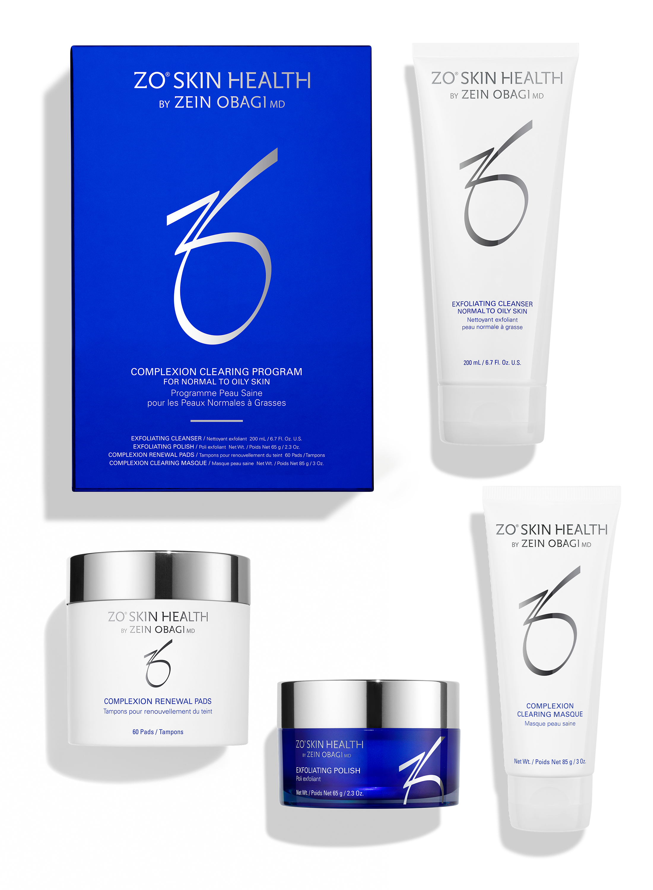 ZO Skin Health — Complexion Clearing Program (4 produits)