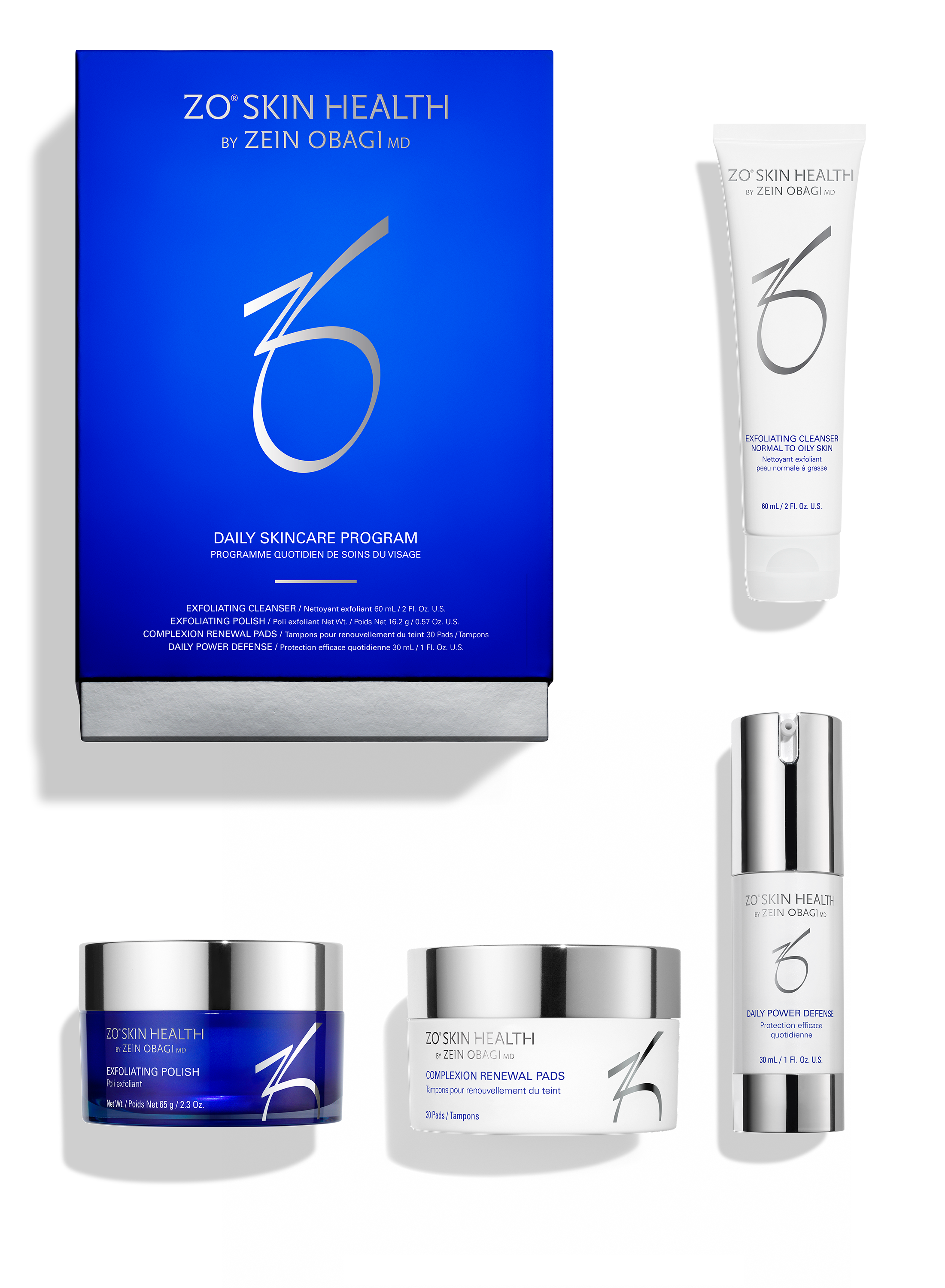 ZO Skin Health — Phase 1 : Daily Skincare Program (4 produits)