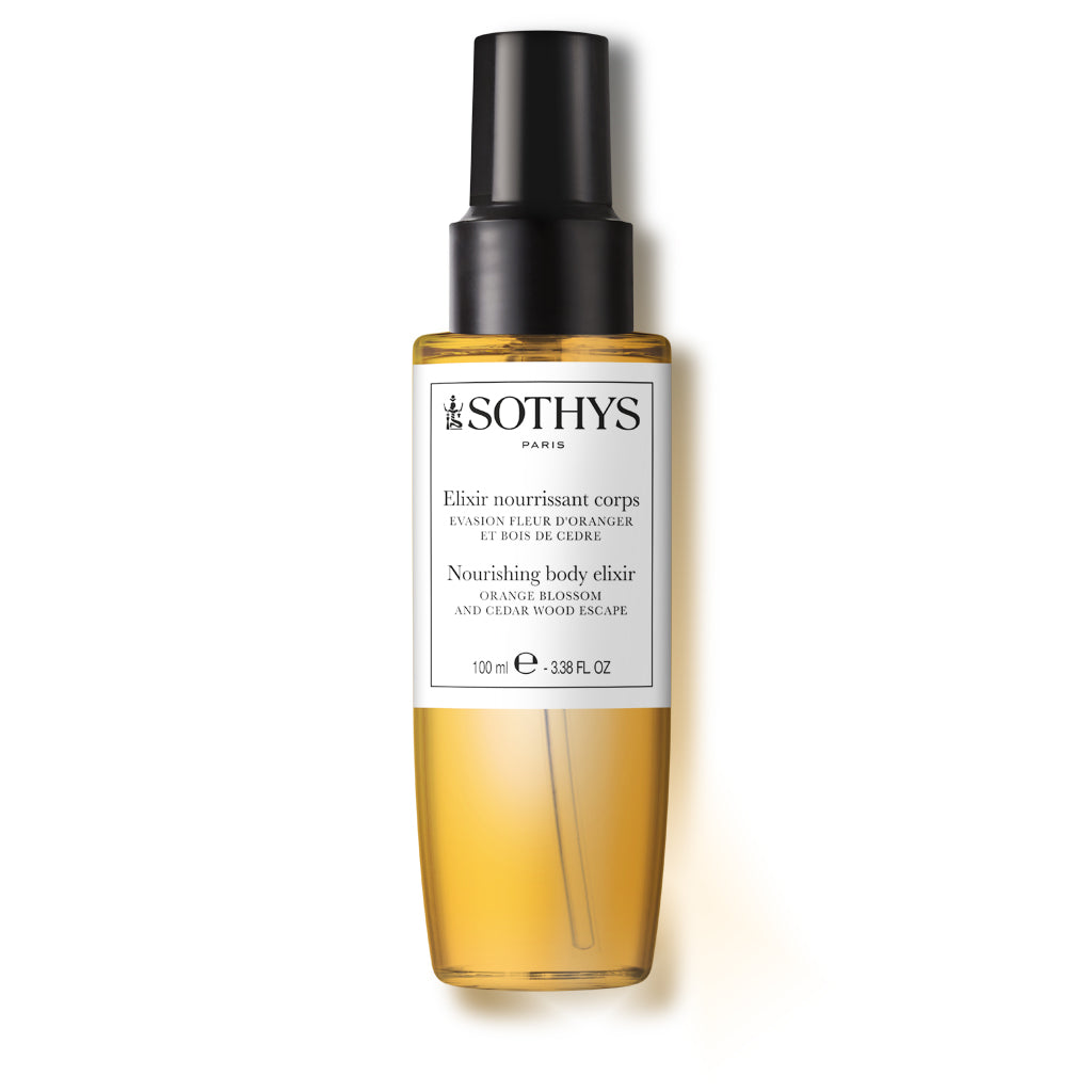 Elixir nourrissant corps - Evasion Fleur d’oranger et bois de cèdre.